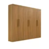 Guarda roupa Ddoro Leblon 6portas - Cinamomo