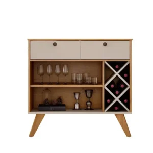 Buffet aparador Valdemoveis Alice - Cinamomo / Off White