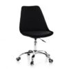 Cadeira Best Eames C50 giratória - Preta