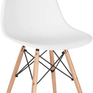 Cadeira Best Eames C80 - Branco