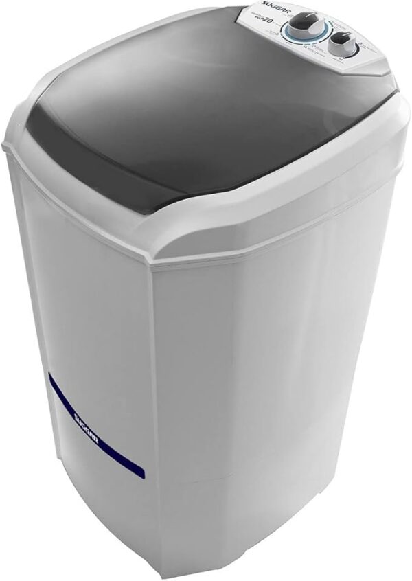 Lavadora de roupas Suggar Eco Lavamax 20kg Tanquinho - Branco