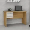 Mesa p/ computador Valdemoveis Byte - Cinamomo / Off White