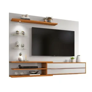 Painel Notavel NT1115 - Off White / Freijo Trend