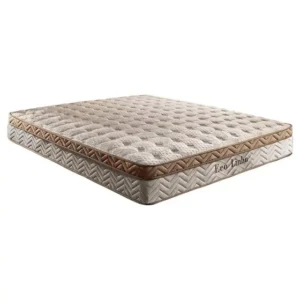Colchão Paropas Casal Eco Linho Uni Euro Pillow - Bege