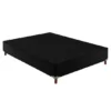 Box Paropas Sommier Casal 188x138x30 - Preto Elegancy