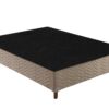 Box Paropas Sommier Casal 188x138x30 - Bege Eco Linho