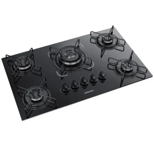 Cooktop Itatiaia Essencial Tripla chama 5 bocas - Preto