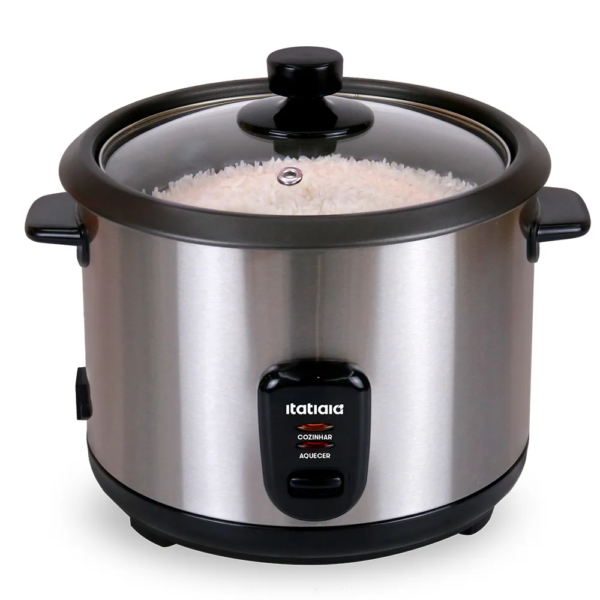 Panela de arroz Itatiaia Mid Vis 1,5L 500W - Inox