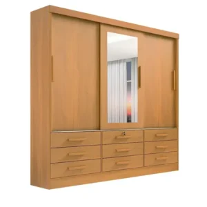 Guarda roupa Ddoro Meridian Plus 3portas - Cinamomo