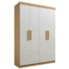 GUARDA ROUPA DDORO COLIBRI PLUS 4 PTS - CINAM/OFF