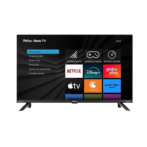 TELEVISAO 32P PHILCO PTV32G7PR2CGB LED ROKU - UNICA
